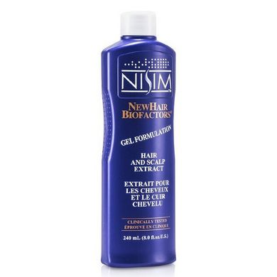 Екстракт для волосся та шкіри голови Nisim NewHair Biofactors Extract Gel AnaGain 240 мл - основне фото
