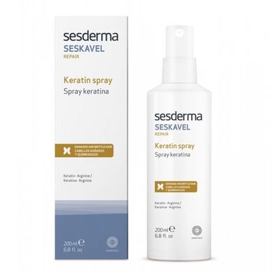 Відновлювальний спрей з кератином Sesderma Seskavel Repair Keratin Spray 200 мл - основне фото