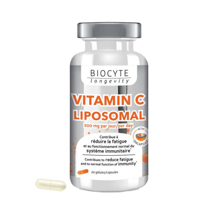 Харчова добавка для імунітету Biocyte Vitamine C Liposomal Gelules 30 шт - основне фото