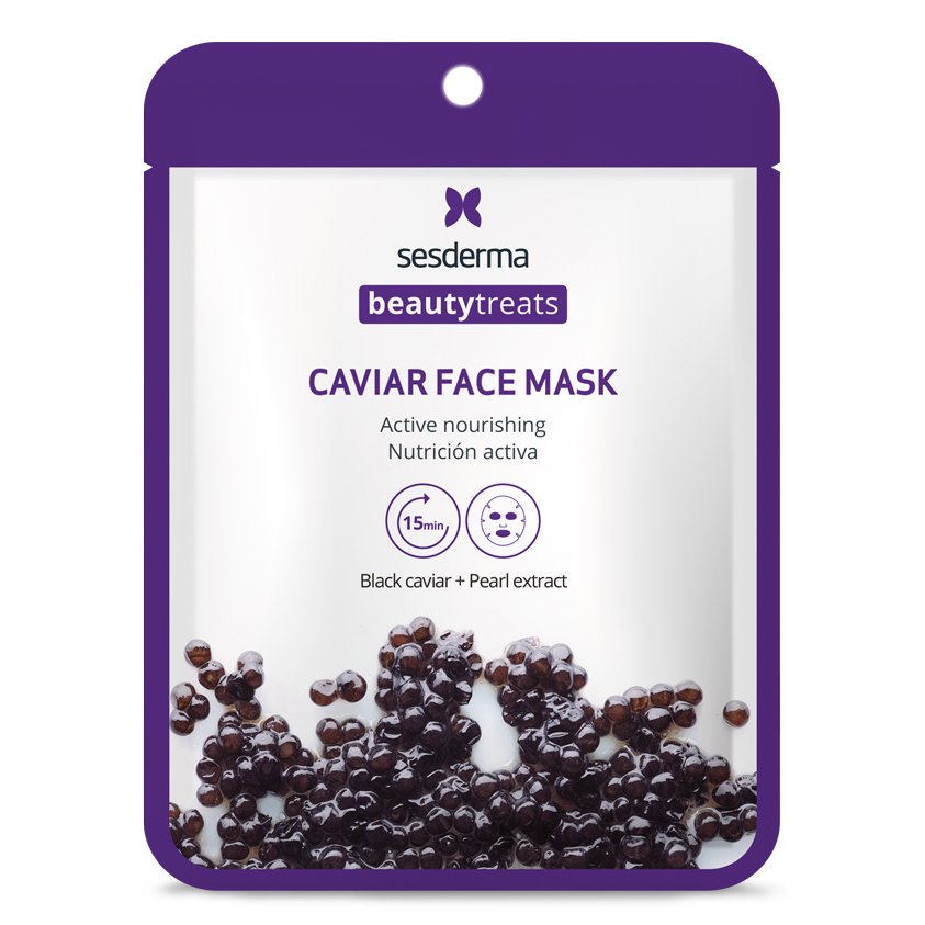 Питательная маска с экстрактом черной икры Sesderma Beauty Treats Black Caviar 22 мл - основное фото