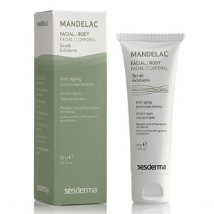 Скраб антивозрастной для лица и тела Sesderma Mandelac Scrub Face And Body 50 мл - основное фото