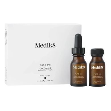 Сыворотка с аскорбиновой кислотой Medik8 Pure C15 Serum 2x15 мл - основное фото