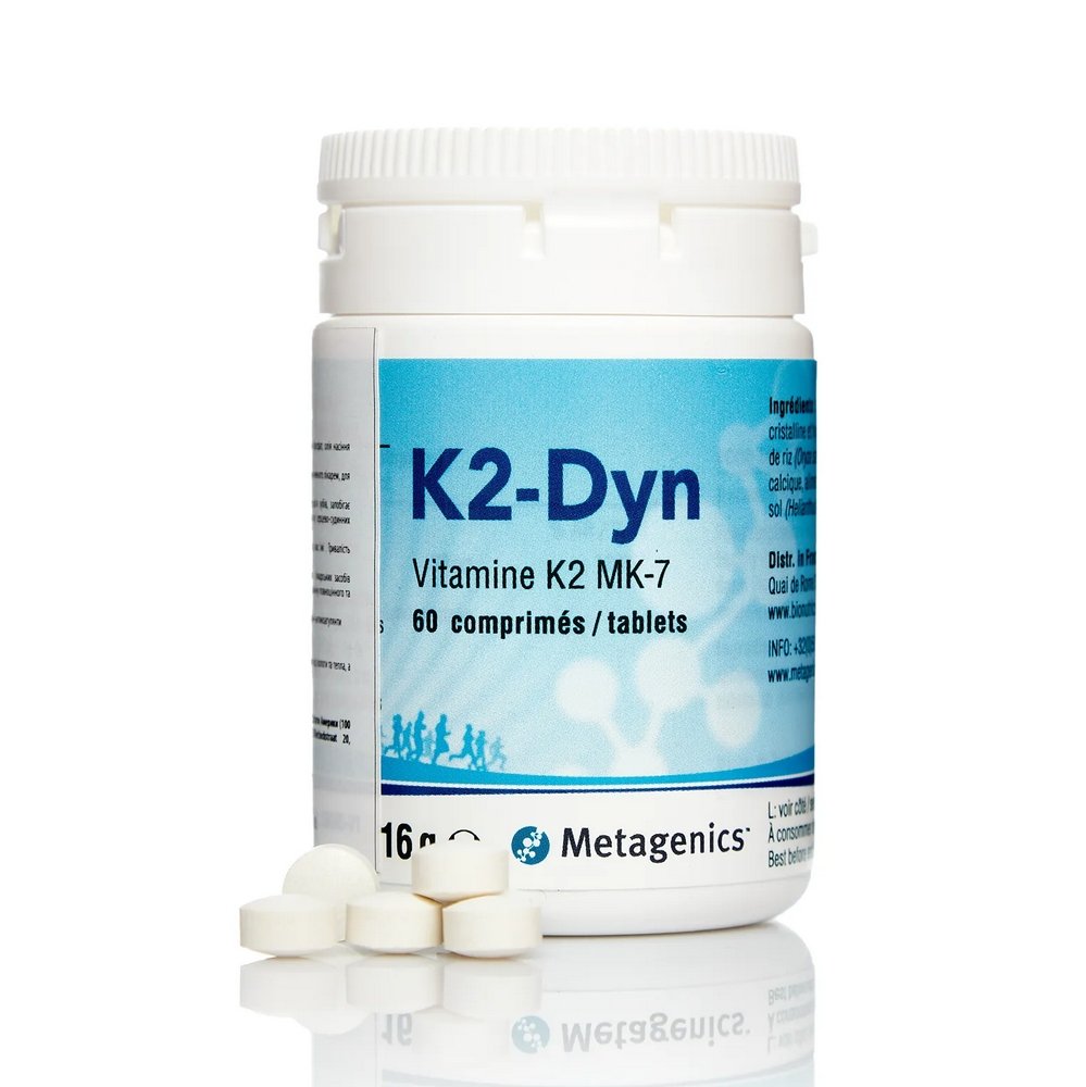 Диетическая добавка при дефиците кальция Metagenics K2-Dyn 60 шт - основное фото