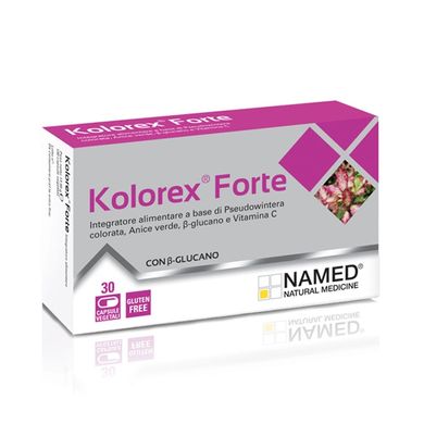 Дієтична добавка для боротьби з грибковими інфекціями Named Natural Medicine Kolorex Forte 30 капсул - основне фото