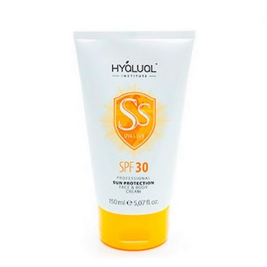 Сонцезахисний крем для обличчя та тіла SPF 30 Institute Hyalual Cosmeceuticals Safe Sun Face And Body Cream SPF 30 150 мл - основне фото