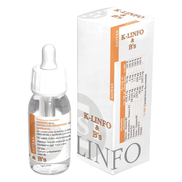 Пищевая добавка против отёков SIMILDIET Laboratorios K-Linfo & B’s 60 мл - основное фото