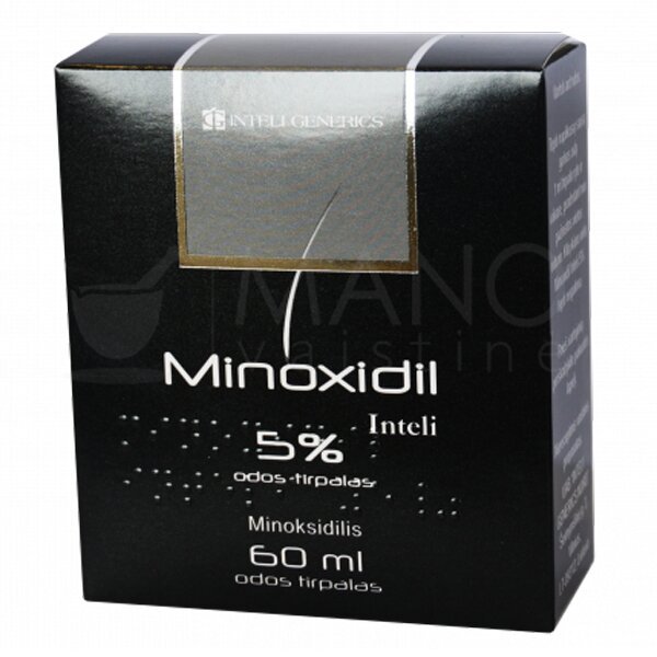 Раствор для роста волос «Миноксидил Интели 5%» Inteli Generics Minoxidil Inteli 5% 60 мл - основное фото
