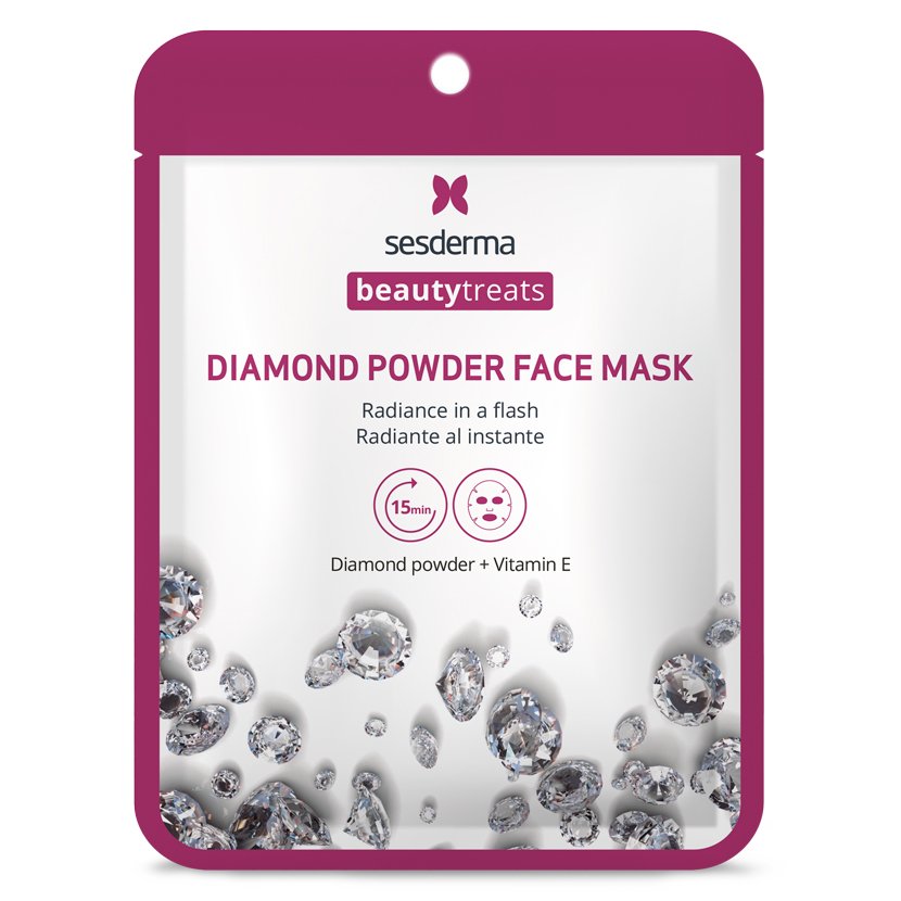 Маска для сяяння шкіри Sesderma Beauty Treats Diamond Powder 25 мл - основне фото
