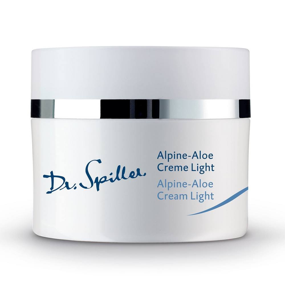 Легкий зволожувальний крем для обличчя Dr. Spiller Alpine-Aloe Light Cream 50 мл - основне фото