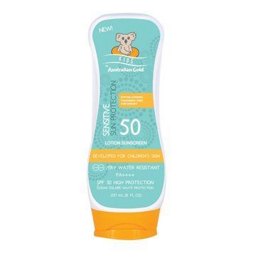 Дитячий водостійкий сонцезахисний лосьйон Australian Gold SPF 50 Kids Lotion 237 мл - основне фото