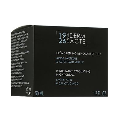 Нічний оновлювальний крем-пілінг Academie Derm Acte Restorative Exfoliating Night Cream 50 мл - основне фото