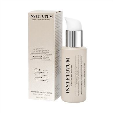 Антивікова сироватка з ретиноїдами INSTYTUTUM X Strength Retinol Serum 30 мл - основне фото