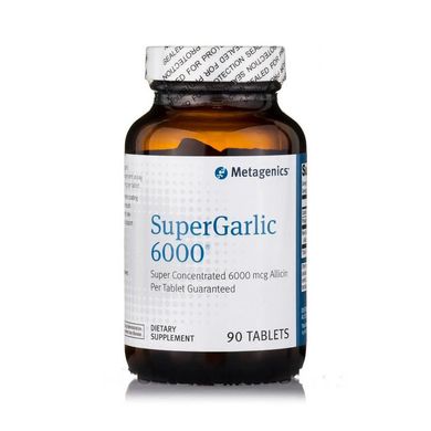 Дієтична добавка для імунітету Metagenics SuperGarlic 6000 90 шт - основне фото