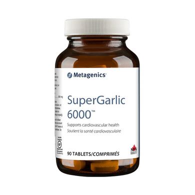 Диетическая добавка для иммунитета Metagenics SuperGarlic 6000 90 шт - основное фото