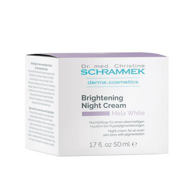 Ночной крем против гиперпигментации Dr.Schrammek Mela White Night Cream 50 мл - основное фото
