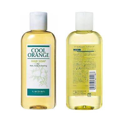 Шампунь «Холодний апельсин» Lebel Cool Orange Hair Soap 200 мл - основне фото