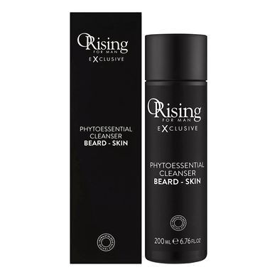 Фітоесенційний засіб для очищення бороди та обличчя Orising For Men Exclusive Phytoessential Cleanser 200 мл - основне фото