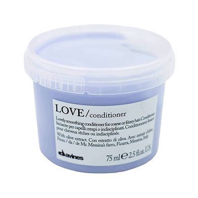Кондиціонер для вирівнювання завитків Davines Love Smoothing Conditioner 75 мл - основне фото