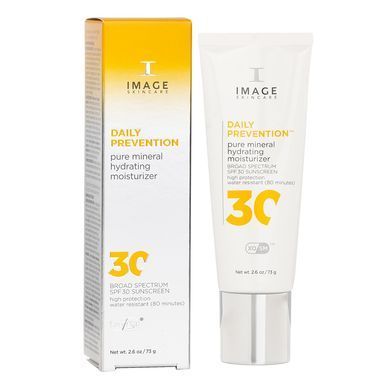 Минеральный солнцезащитный крем SPF 30 Image Skincare Daily Prevention Pure Mineral Hydrating Moisturizer SPF 30 73 г - основное фото