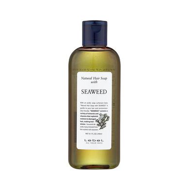 Шампунь для волосся «Морські водорості» Lebel Seaweed Shampoo 240 мл - основне фото