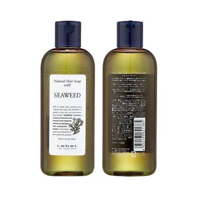 Шампунь для волос «Морские водоросли» Lebel Seaweed Shampoo 240 мл - основное фото