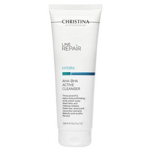 Очищающий гель с AHA-BHA кислотами Christina Line Repair Hydra AHA-BHA Active Cleanser 250 мл - основное фото