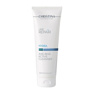 Очищающий гель с AHA-BHA кислотами Christina Line Repair Hydra AHA-BHA Active Cleanser 250 мл - основное фото