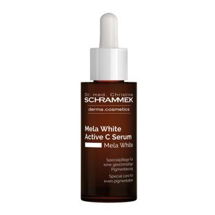 Регенерирующая сыворотка «Жемчужное сияние» Dr.Schrammek Mela White Active C Serum 30 мл - основное фото