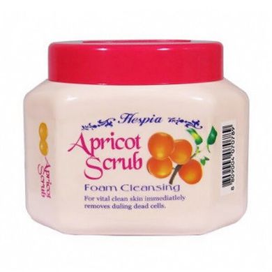 Абрикосовий скраб для тіла Hespia Apricot Scrub Foam Cleansing 550 мл - основне фото