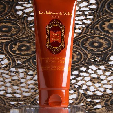 Шовковий скраб для тіла &laquo;Аюрведік&raquo; La Sultane De Saba Silk Protein Scrub Oriental Ayurvedic 200 г - основне фото