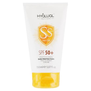 Сонцезахисний крем для обличчя та тіла SPF 50 Institute Hyalual Cosmeceuticals Safe Sun Face And Body Cream SPF 50 150 мл - основне фото