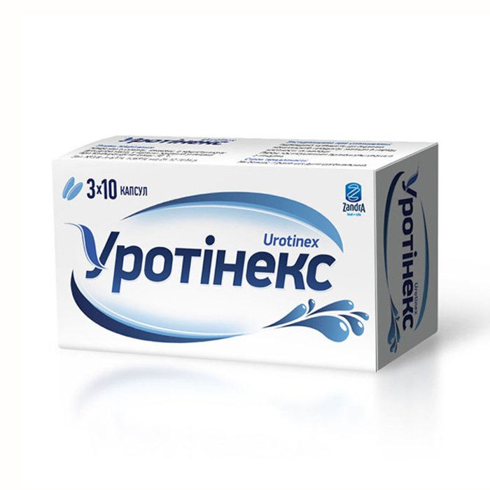 Дієтична добавка для сечовивідної системи Уротінекс Urotinex 30 шт. - основне фото