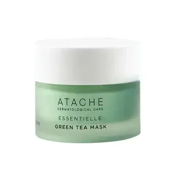 Восстанавливающая успокаивающая маска Atache Essentielle Reafirming Mask Green Tea 50 мл