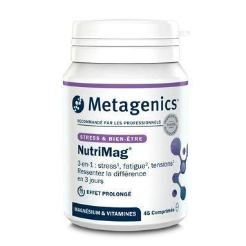 Диетическая добавка для снижения тревожности Metagenics NutriMag 45 шт - основное фото