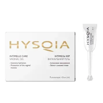 Увлажняющий вагинальный гель Hysqia Intimelle Care Vaginal Gel 7x5 мл