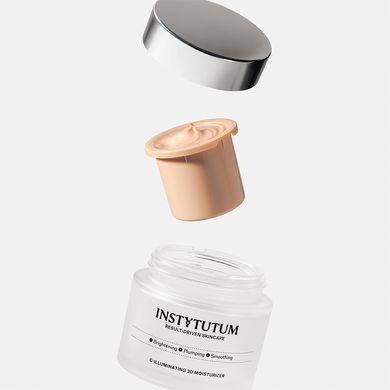 Зволожувальний крем з ефектом сяйва INSTYTUTUM C-Illuminating 3D Moisturizer Refill 50 мл - основне фото