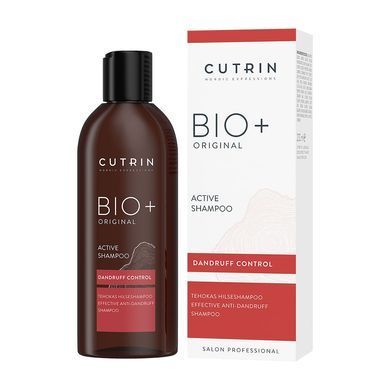 Активный шампунь против перхоти Cutrin Bio+ Original Active Shampoo Dandruff Control 200 мл - основное фото