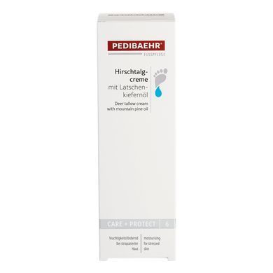 Крем для ніг зі 100%-ним оленячим жиром Baehr Pedibaehr Hirschtalgcreme Mit Latschenkiefernol 125 мл - основне фото