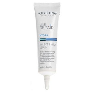 Сыворотка с гиалуроновой кислотой для кожи вокруг глаз и шеи Christina Line Repair Hydra HA Eye & Neck Serum 30 мл - основное фото