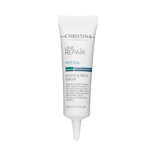 Сыворотка с гиалуроновой кислотой для кожи вокруг глаз и шеи Christina Line Repair Hydra HA Eye & Neck Serum 30 мл - основное фото