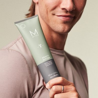 Чоловічий глибоко очищувальний шампунь Paul Mitchell Mitch Heavy Hitter Daily Deep Cleansing Shampoo 250 мл - основне фото