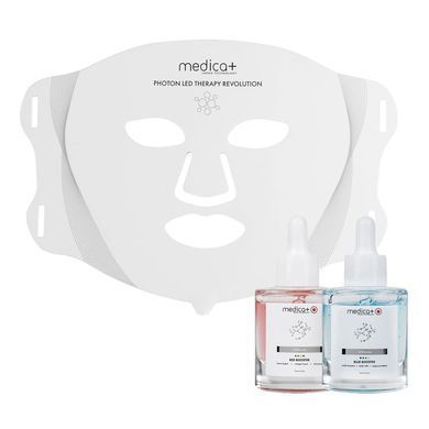 Премиальная силиконовая маска для лица и шеи Ossigeno LED Mask Face + Neck - основное фото