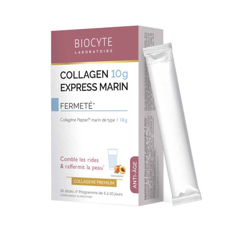 Коллагеновая пищевая добавка Biocyte Collagen Express Sticks 10 шт - основное фото