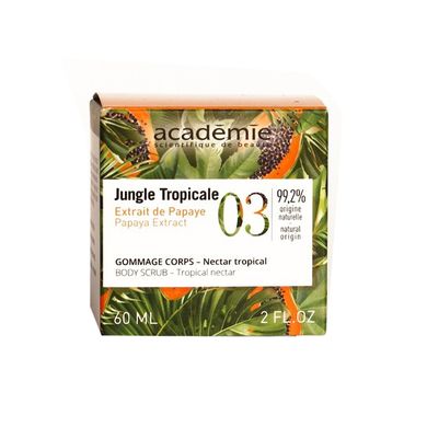 Скраб для тіла «Тропічний нектар» Academie Jungle Tropicale Body Scrub Tropical Nectar 60 мл - основне фото