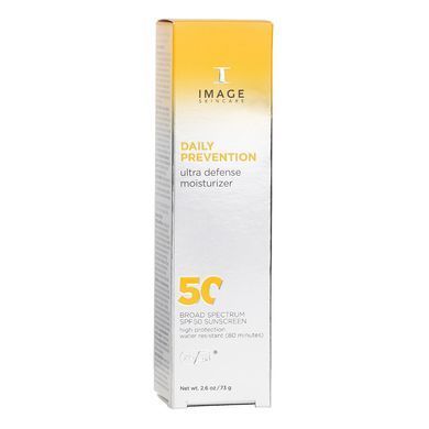 Солнцезащитный крем SPF 50 Image Skincare Daily Prevention Ultra Defense Moisturizer SPF 50 73 г - основное фото