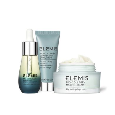 Трио «Про-Коллаген» ELEMIS Kit: The Pro-Collagen Skin Trio Treat Hydrate & Exfoliate Skincare Routine - основное фото