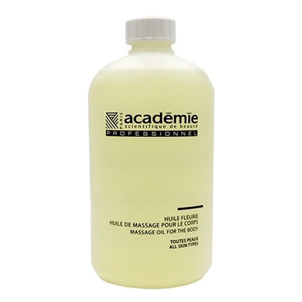 Квіткова масажна олія для тіла Academie Massage Oil For The Body 500 мл - основне фото