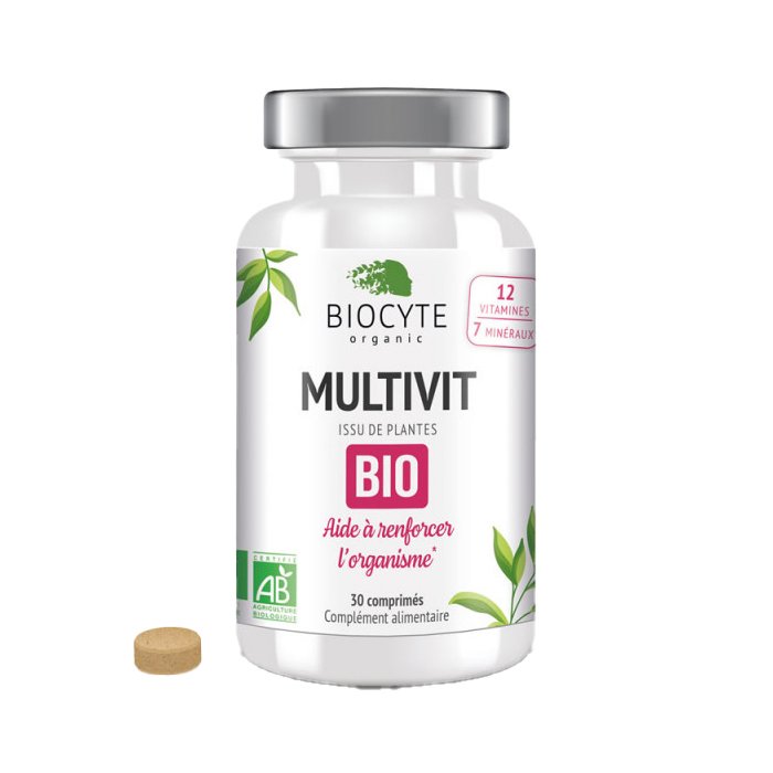 Мультивітамінна харчова добавка Biocyte Multivit Bio 30 шт - основне фото