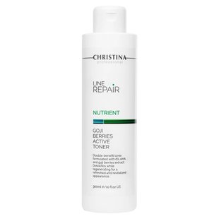 Детоксицирующий и отшелушивающий тоник с ягодами годжи Christina Line Repair Nutrient Goji Berries Active Toner 300 мл - основное фото