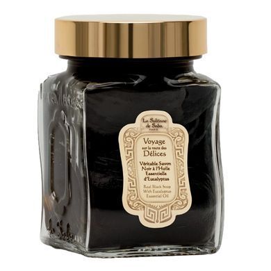 Чорне мило з евкаліптом La Sultane De Saba Black Soap Eucalyptus 300 мл - основне фото
